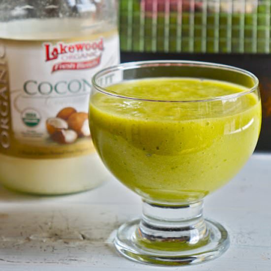 Mango Coconut Basil Juice