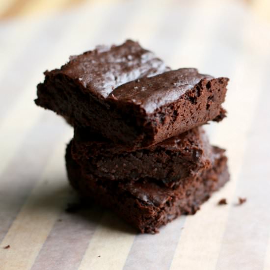 Vegan GF Black Bean Brownies
