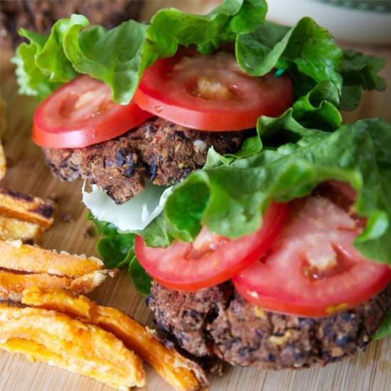 Black Bean Veggie Burger