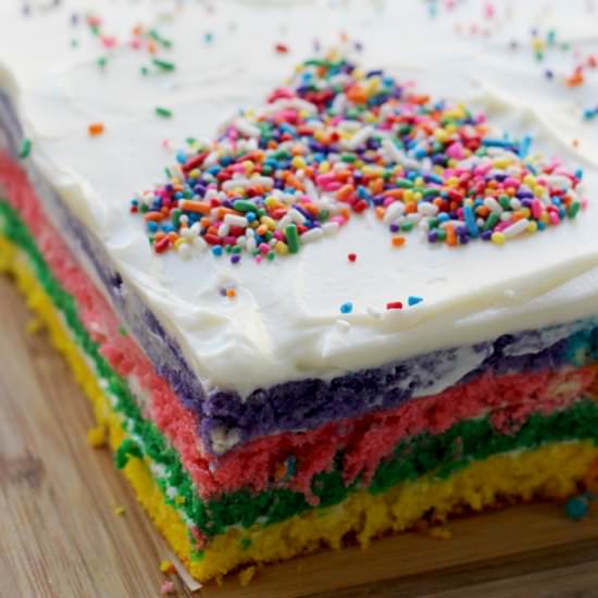 Rainbow Cake