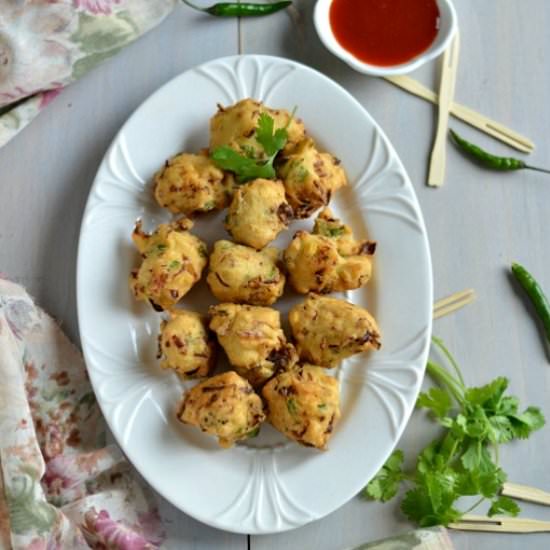 Cabbage pakora