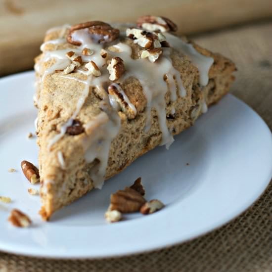Vegan Banana Nut Scones