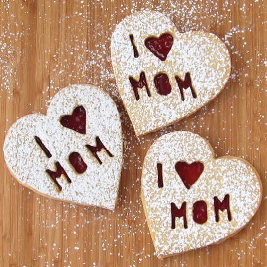 Linzer Cookie Hearts