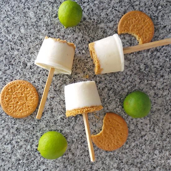 Dulce de limon Ice Pops