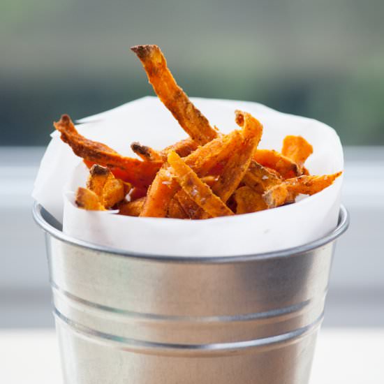 Baked sweet potato fries