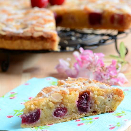 Cherry Bakewell Tart