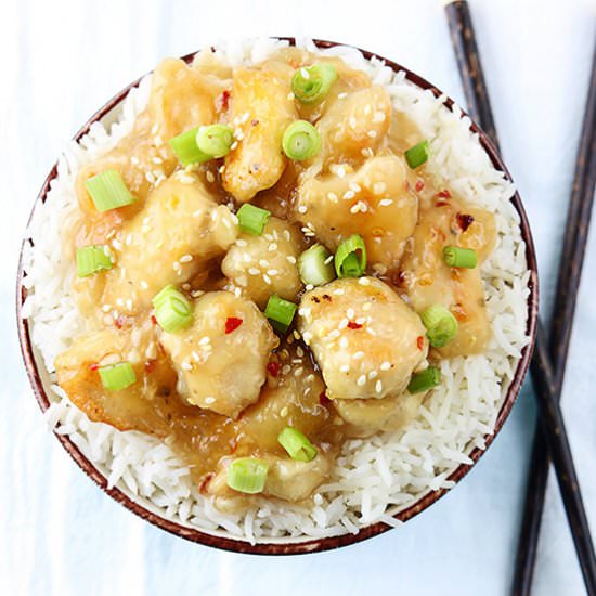Chinese Honey Garlic Chicken