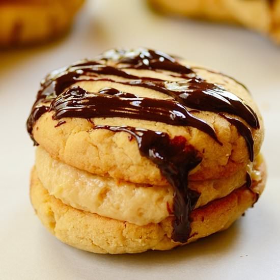 Peanut Butter Sandwich Cookies