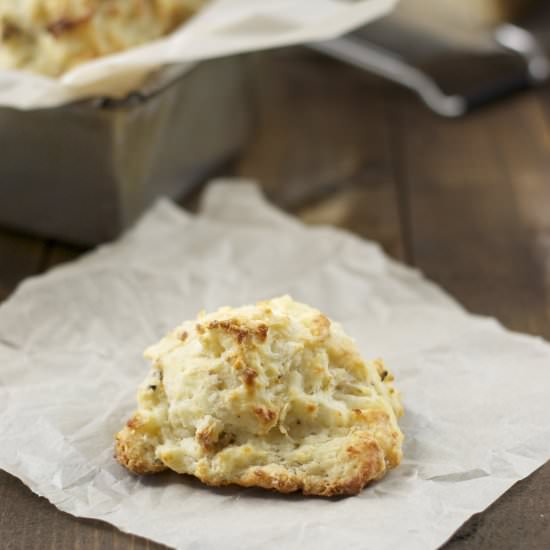 Parmesan Bacon Biscuits