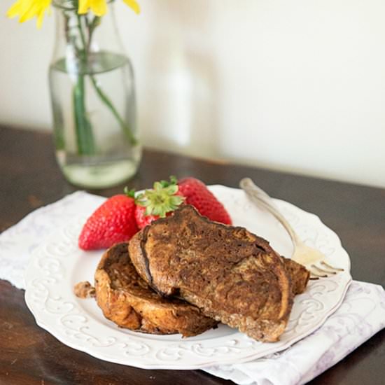 Double Chocolate French Toast
