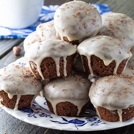 Glazed Mocha Donut Holes