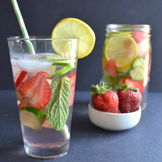 Strawberry Cucumber Refresher