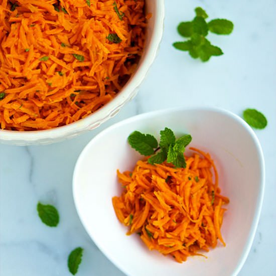 Carrot Mint Salad