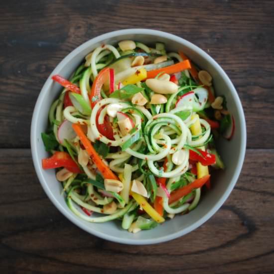 Vietnamese Zucchini Noodle Bowls