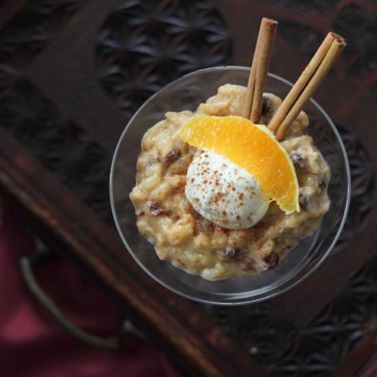Creamy Rice Pudding