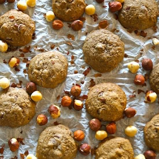 Nutella-ish Chocolate Chip Cookies