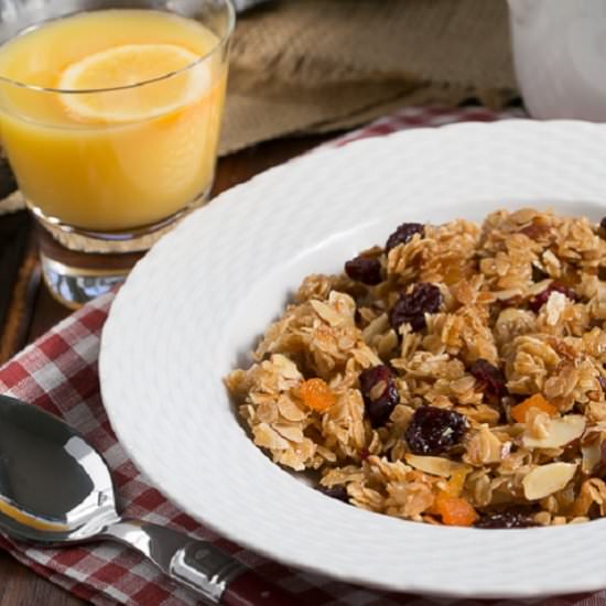 Maple Coconut Granola