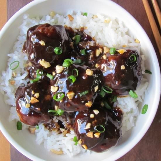 Meatballs Teriyaki