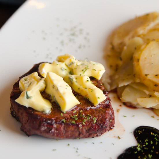 Filet Mignon Steak on the BBQ Grill