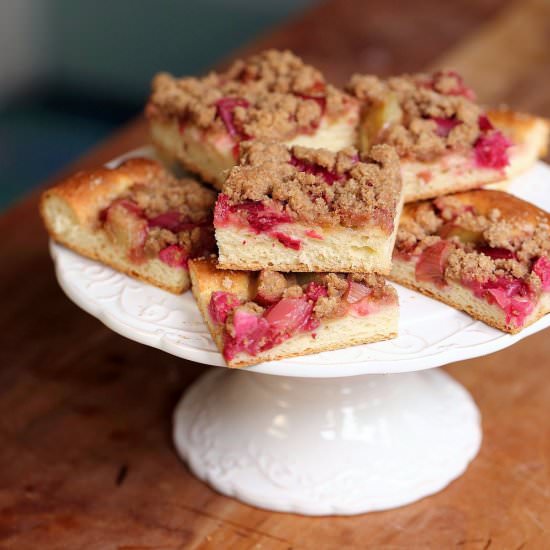 Rhubarb Kuchen