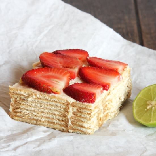 Mexican Lime Icebox Cake