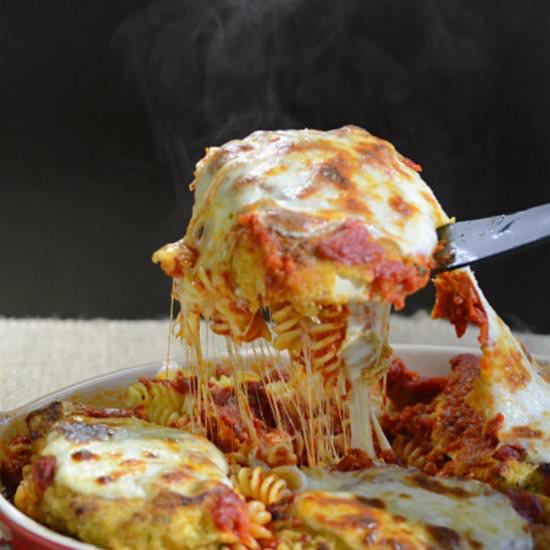 Baked Chicken Breasts and Pasta
