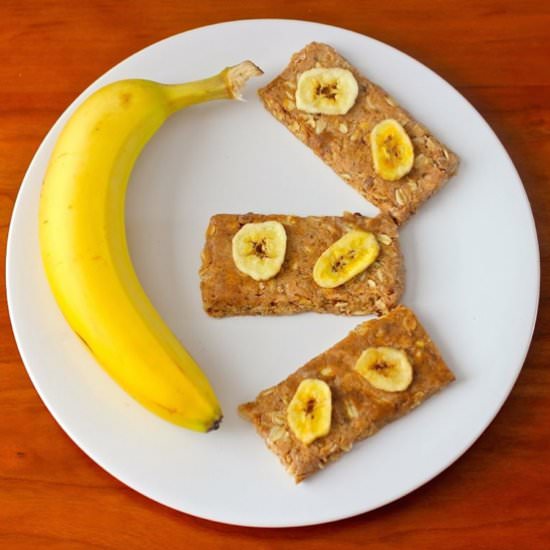 Banana Pecan Protein Bars