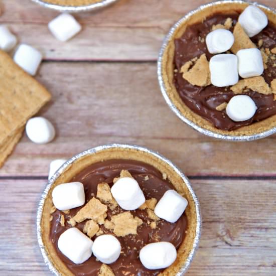 Mini S’Mores Pies Recipe