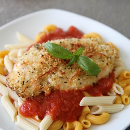 Garlic Parmesan Crusted Chicken