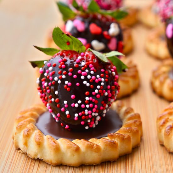 Srawberry chocolate covered