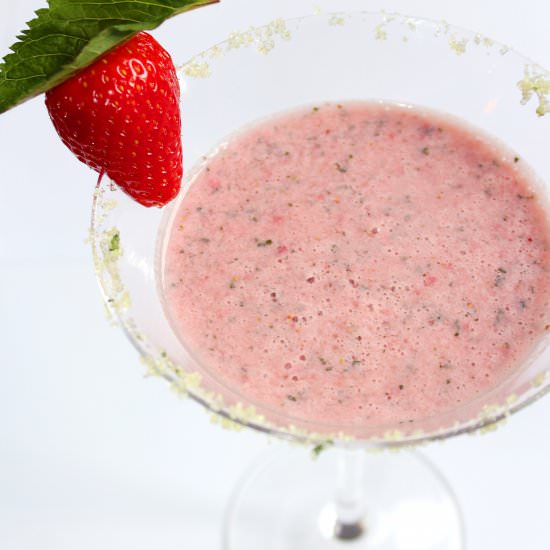 Strawberry Mint Smoothie