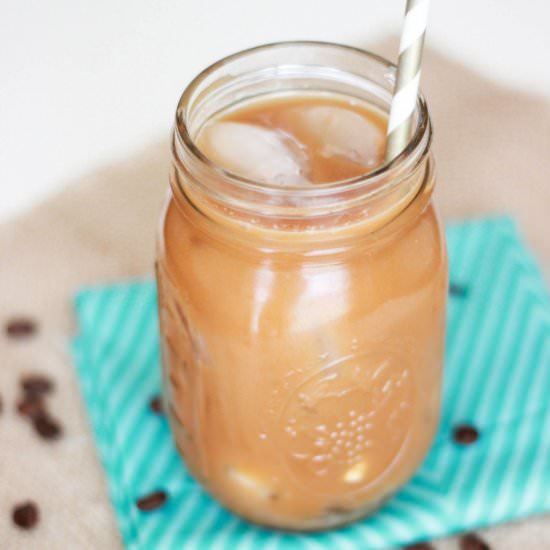 Iced Vanilla Latte