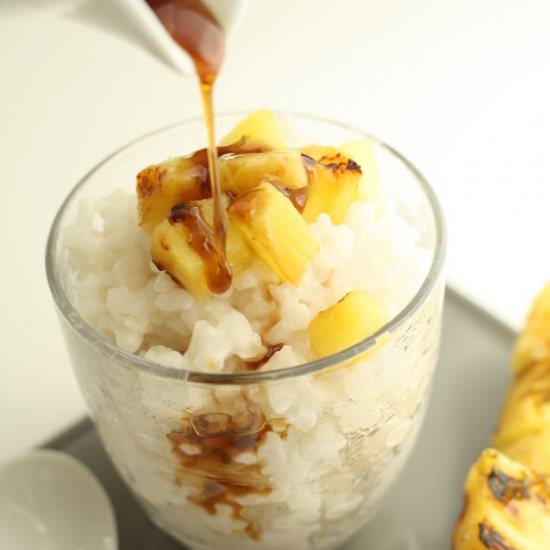 Pina Colada Rice Pudding
