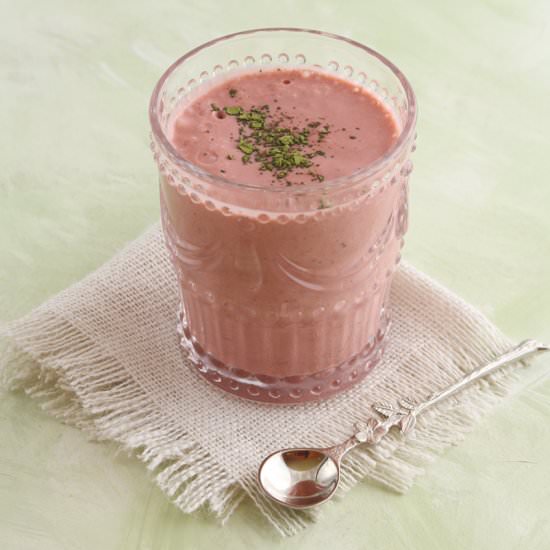 Strawberry Green Tea Smoothie