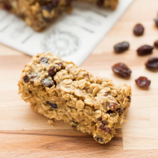 Fruity Oatmeal Breakfast Bars