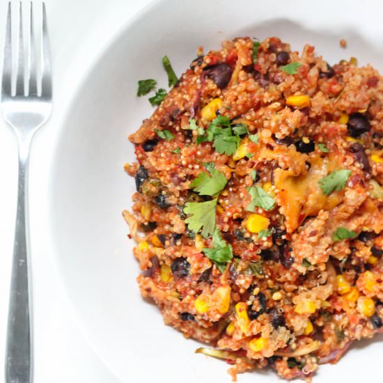 Chipotle Quinoa Casserole