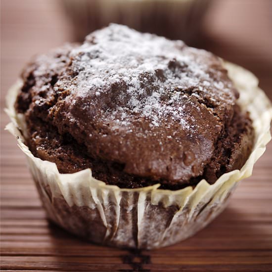 Chocolate Cardamom Muffin Cake