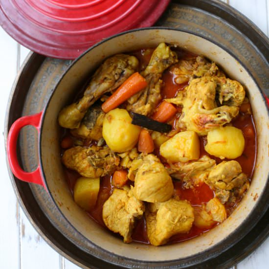Traditional Bengali Chicken Curry