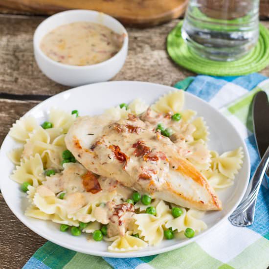 Chicken with Sun-dried Tomatoes