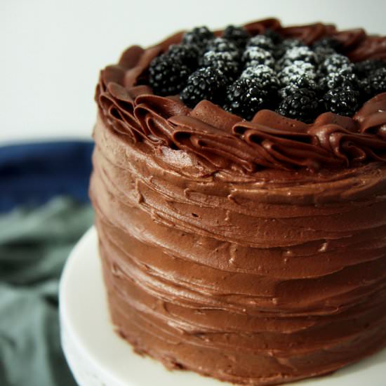 Grown-Up Birthday Cake