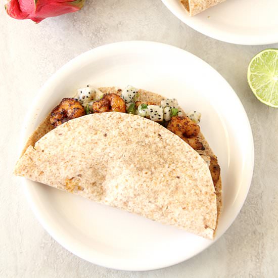 Fajita Spiced Shrimp Tacos