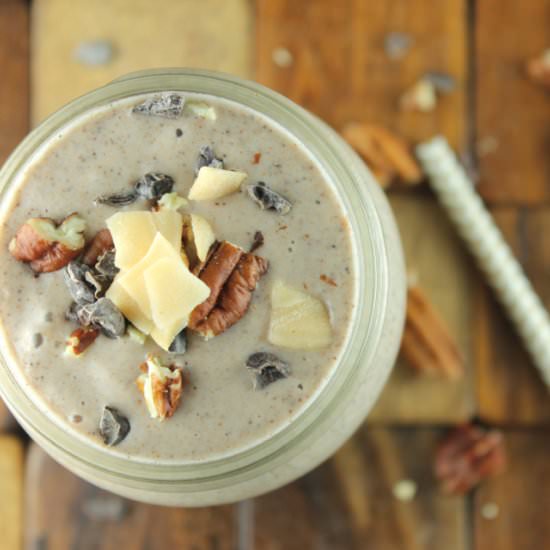 Chocolate Cinnamon Pecan Smoothie