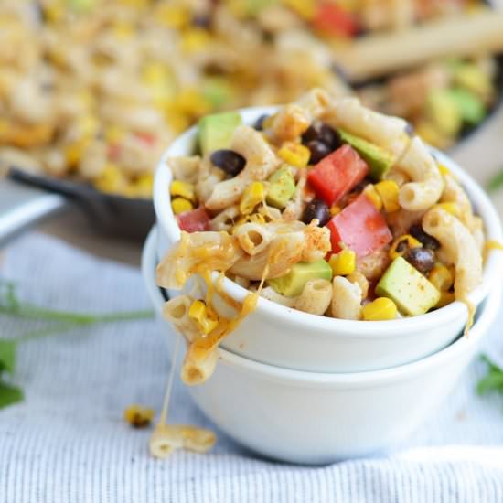 Cheesy Mexican Macaroni Pasta