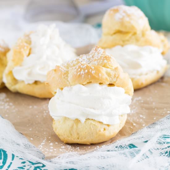 Lightened up Cream Puffs