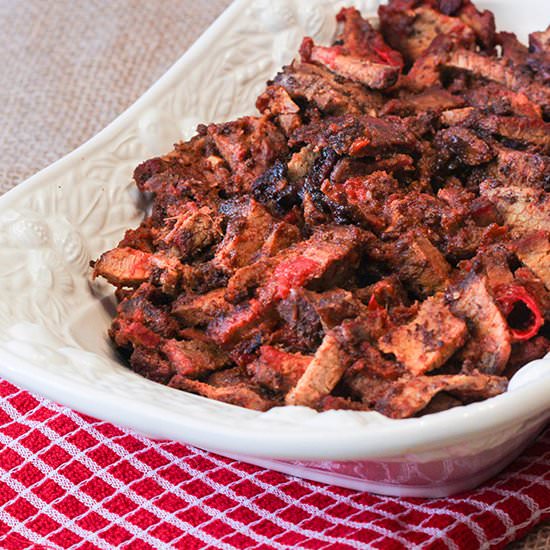 Chopped Smoked Beef