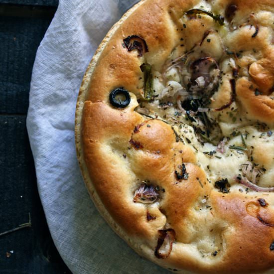 Roasted Onion, Garlic and Rosemary