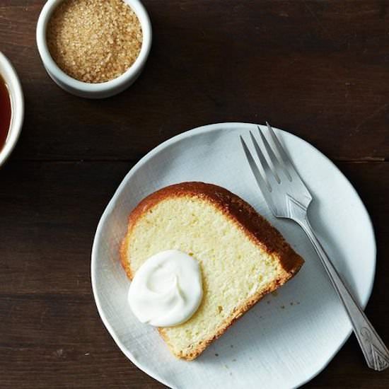 Cold Oven Pound Cake