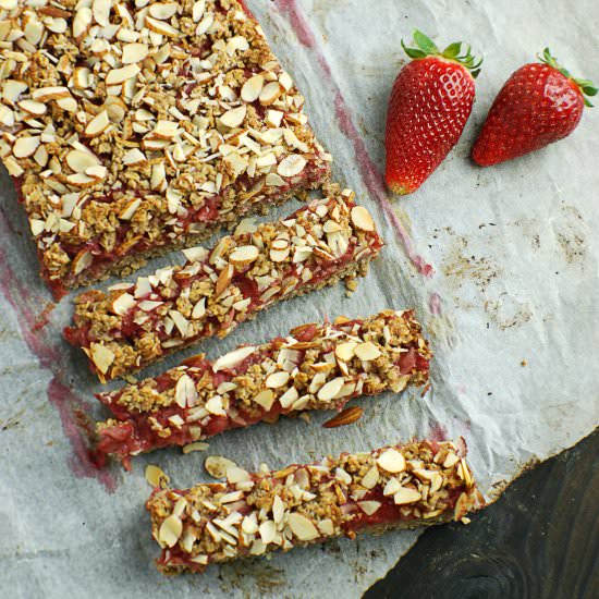 Strawberry Oatmeal Bars