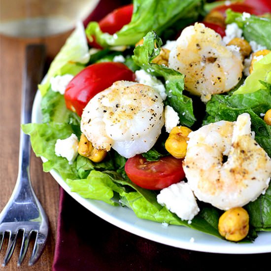 Santorini Salad with Cucumber-Basil