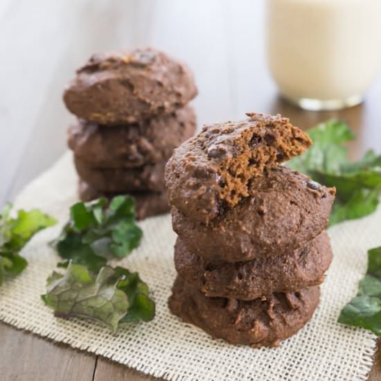 Chocolate Kale Cookies